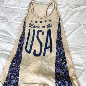 USA tank top